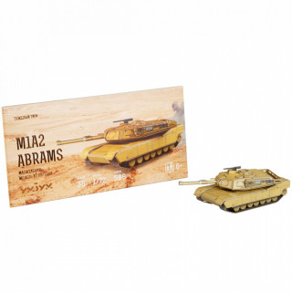 Сборная модель из картона "M1A2 ABRAMS основной боевой танк США масштаб 1/72"